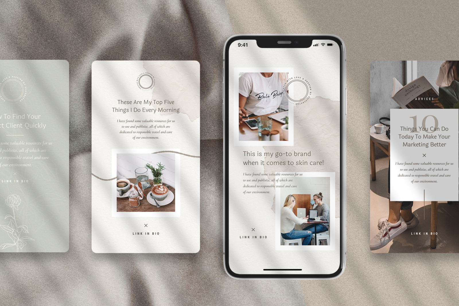 Elodie - Canva Social Templates Pack 50% OFF