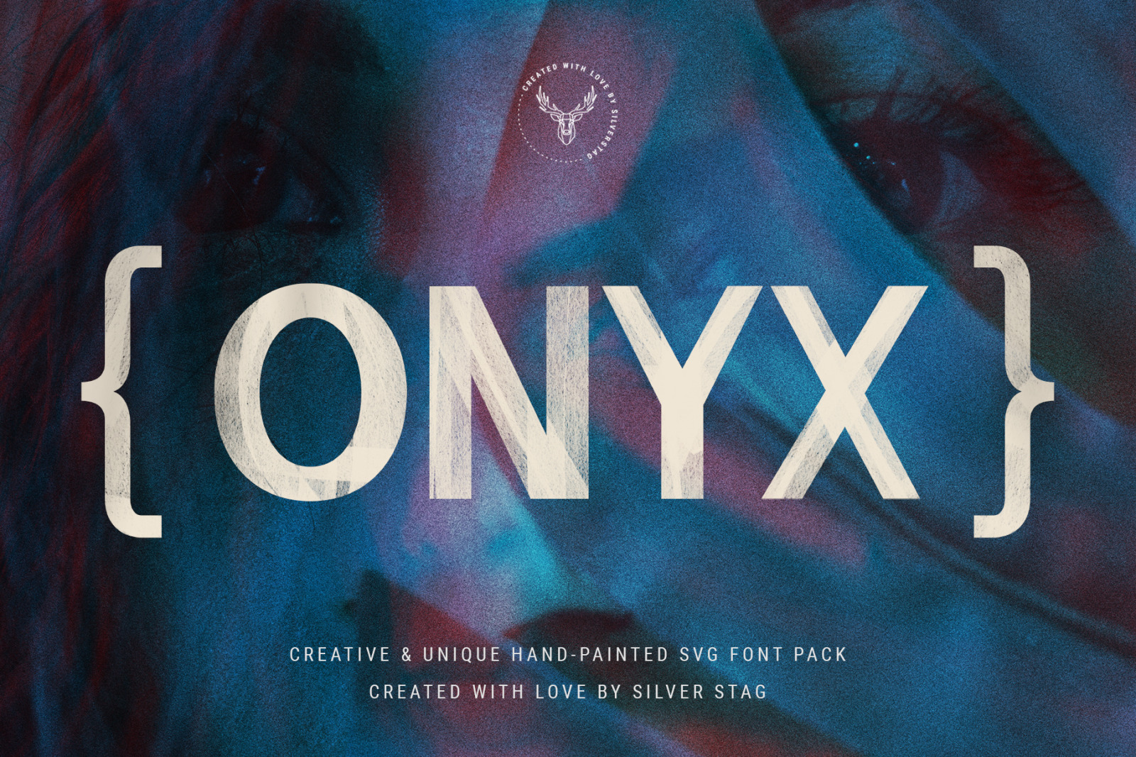 ONIX - Hand-Painted SVG 6 Font Pack