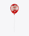 Glossy Balloon Mockup