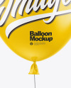 Glossy Balloon Mockup