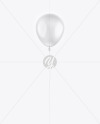 Glossy Balloon Mockup