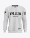 Melange Men’s Sweatshirt Mockup