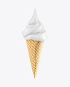 Ice Cream Cone Mockup