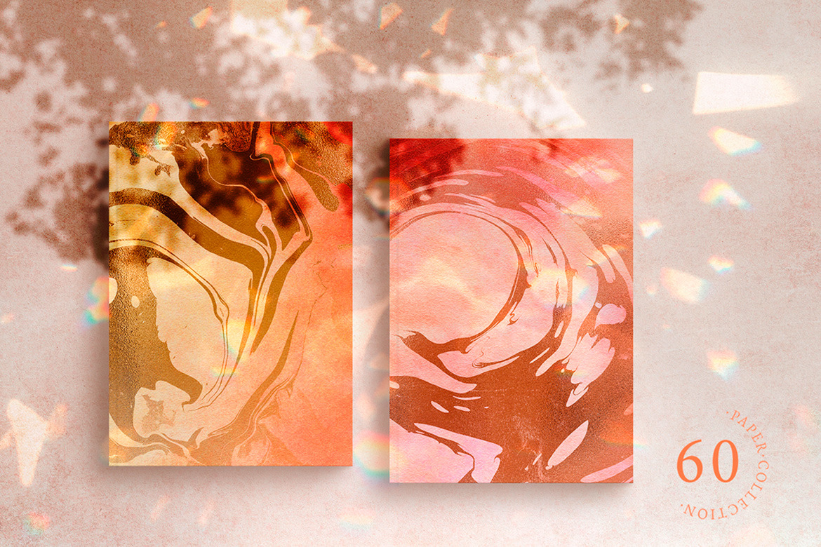 60 Peach and Cream Textures 60 Peach and Cream Textures
