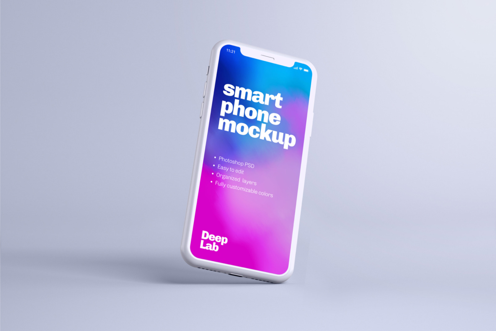 iPhone 11 Pro Clay Mockup Set