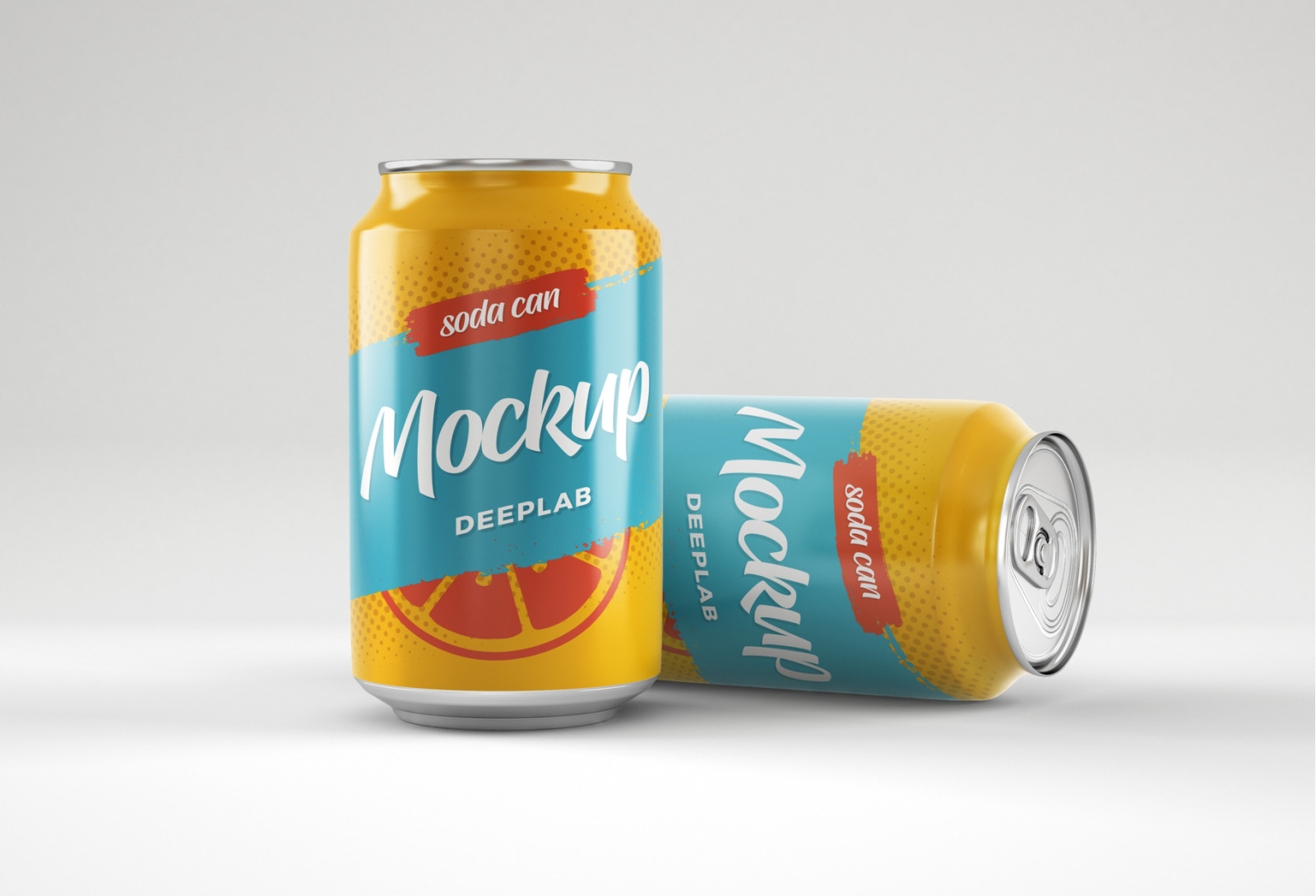 Soda Can Mockup Set