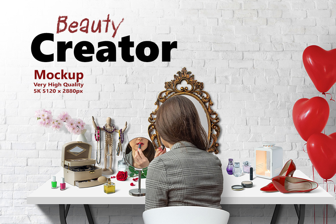 Beauty Creator 5K Mockup Beauty Creator 5K Mockup