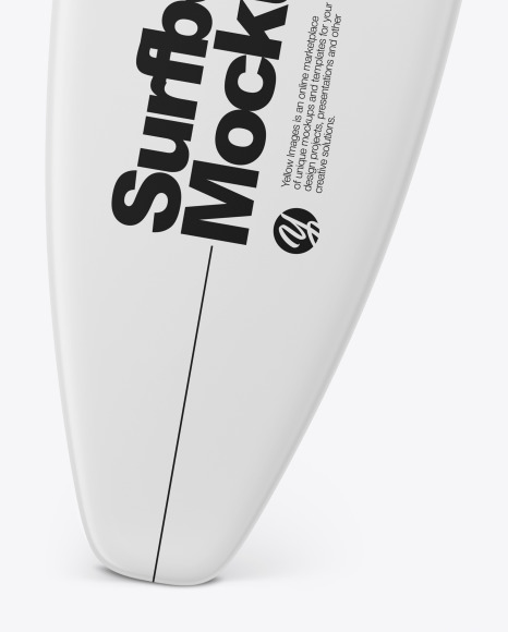 High Performance Surfboard - Mockup