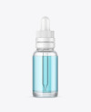 Clear Glass Dropper Bottle