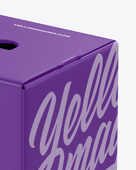 Paper Box Mockup