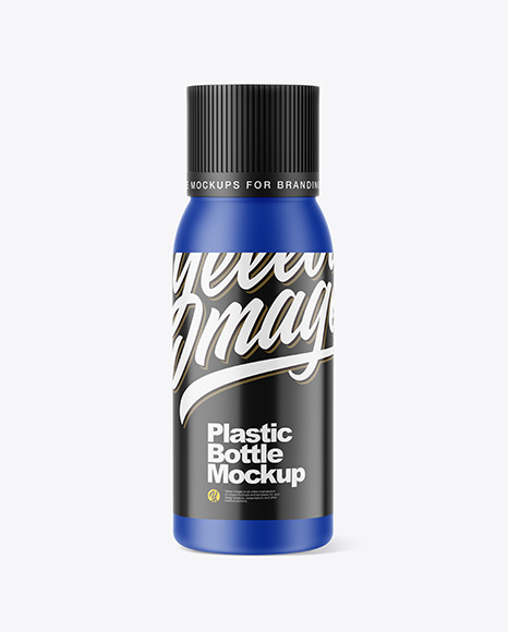 Matte Cosmetic Bottle Mockup