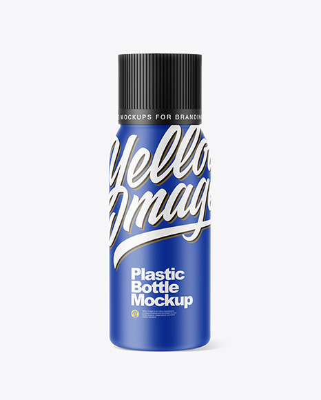 Matte Cosmetic Bottle Mockup