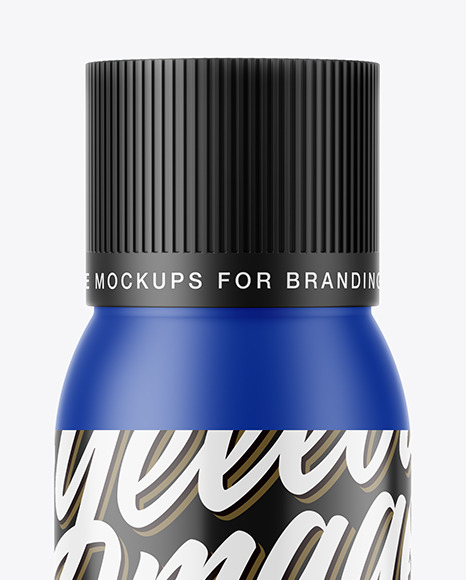 Matte Cosmetic Bottle Mockup
