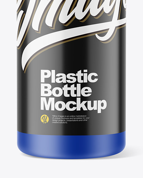 Matte Cosmetic Bottle Mockup