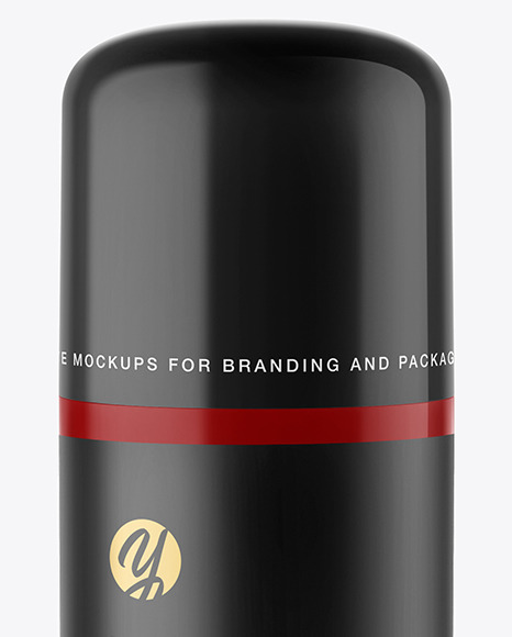 Glossy Pump Bottle Mockup