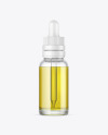 Clear Glass Dropper with Oil Bottle