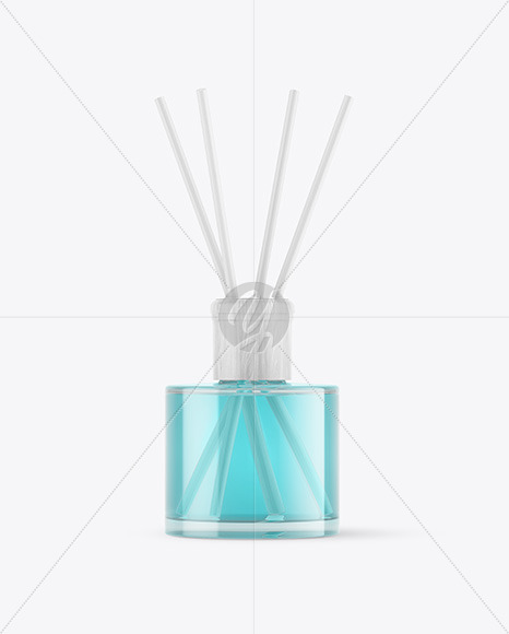 Glass Diffuser Bottle Mockup