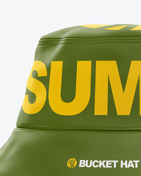 Bucket Hat Mockup - Front View