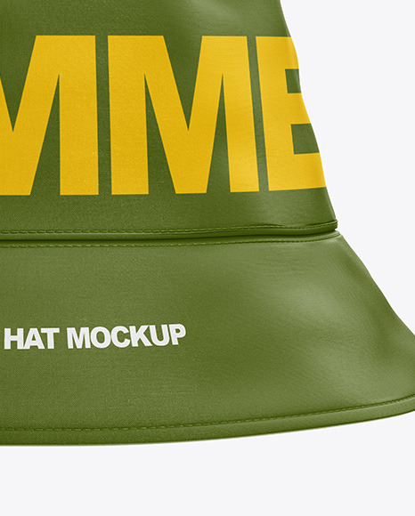 Bucket Hat Mockup - Front View