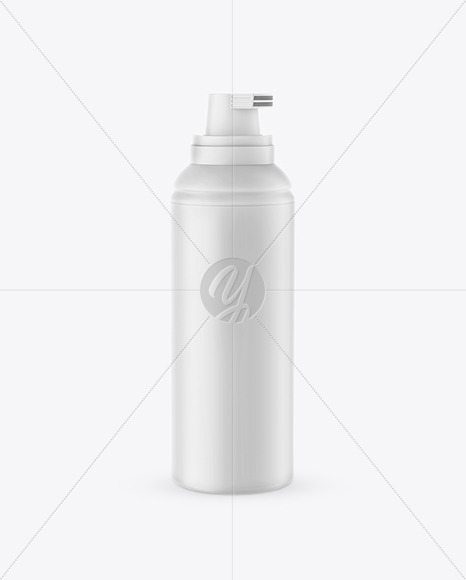 Matte Pump Bottle Mockup