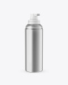 Metallic Pump Bottle Mockup