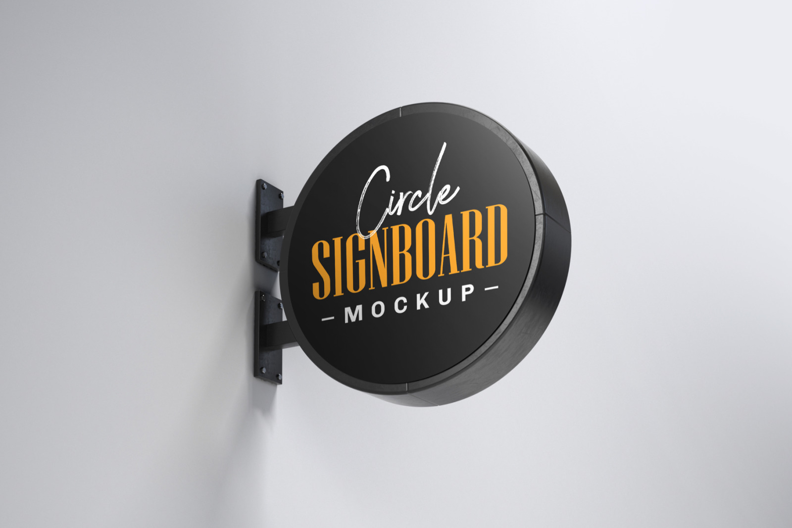 Street Signboard Mockup Set