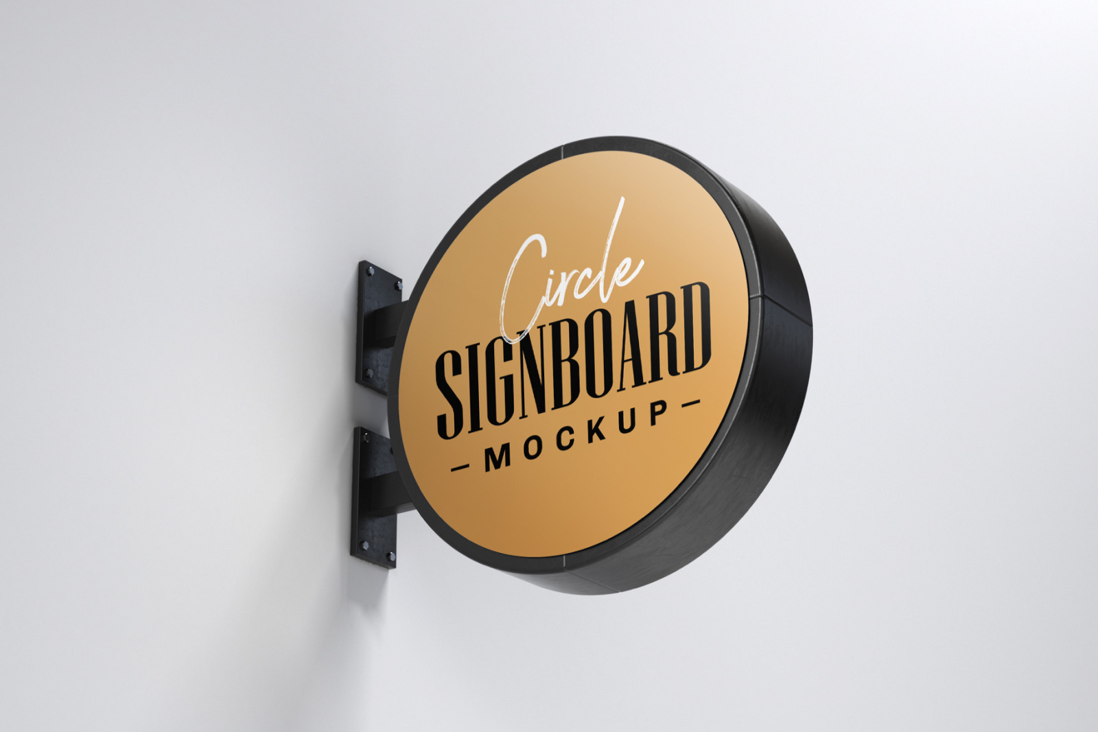 Street Signboard Mockup Set