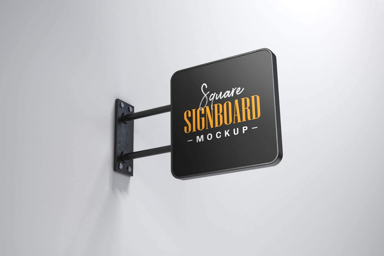 Street Signboard Mockup Set