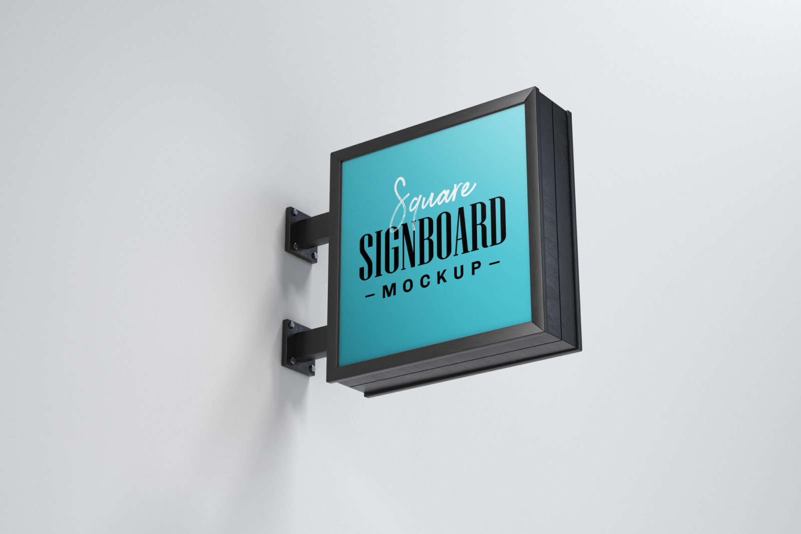 Street Signboard Mockup Set