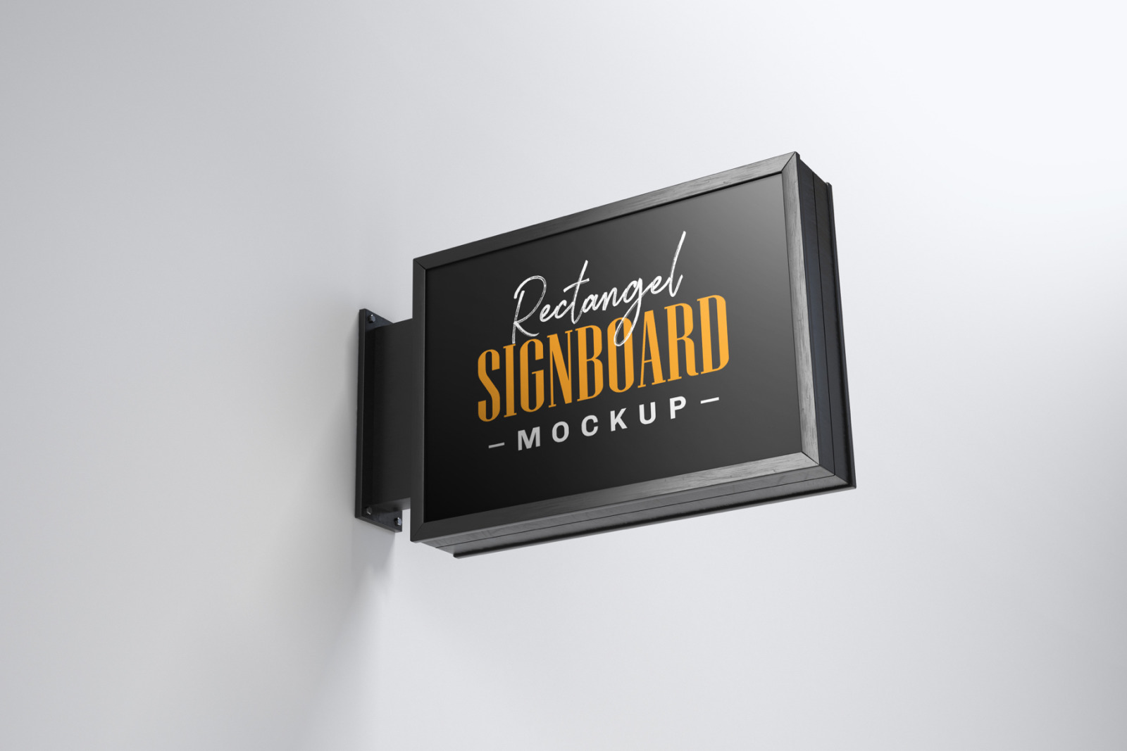 Street Signboard Mockup Set