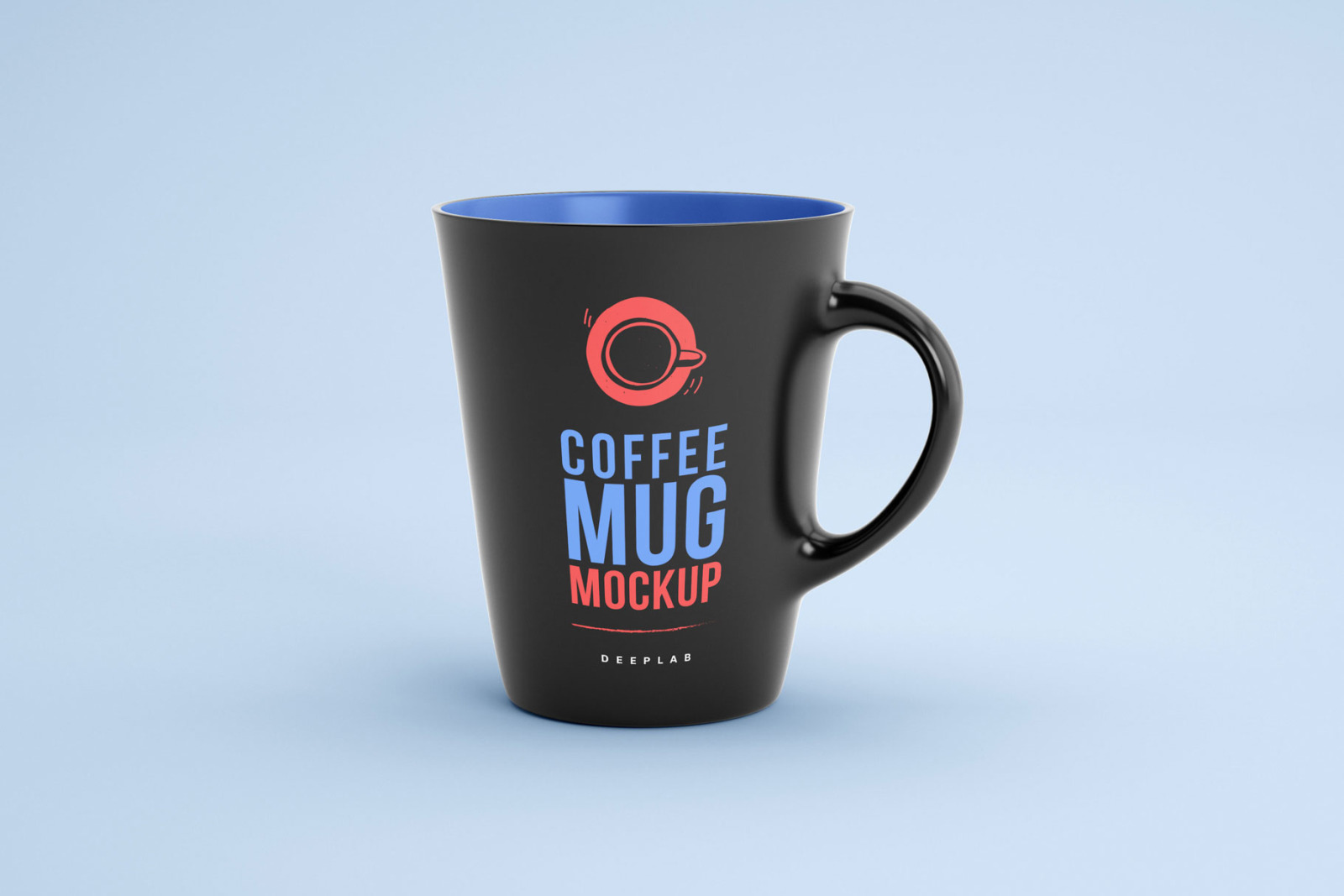 White and Black Mug Mockup set