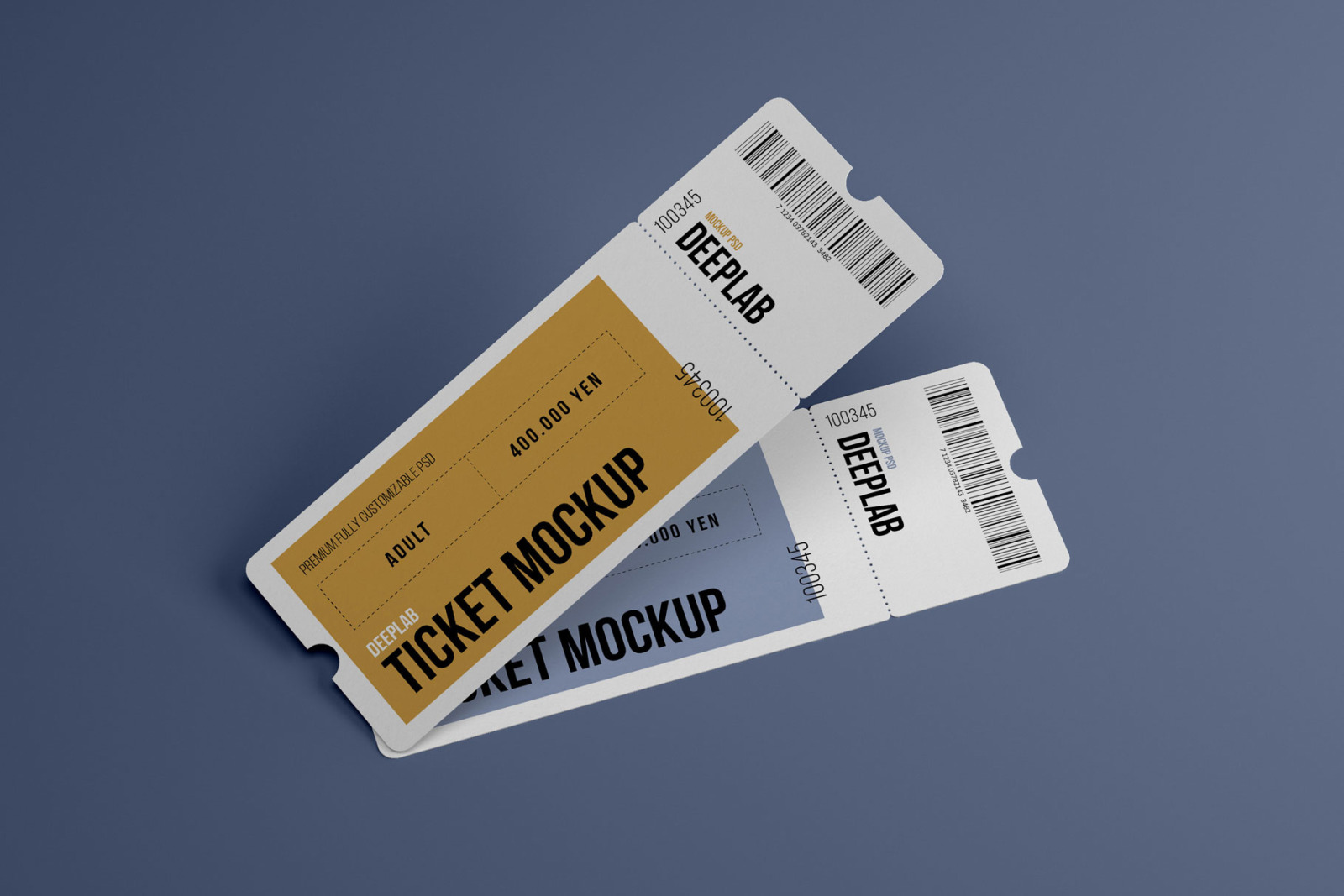 Event Tickets Mockup Set Event Tickets Mockup Set