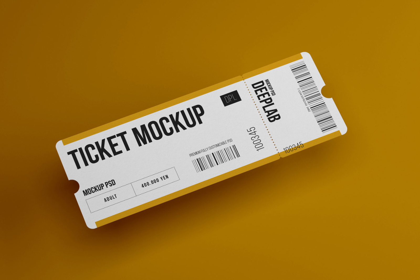 Event Tickets Mockup Set Event Tickets Mockup Set