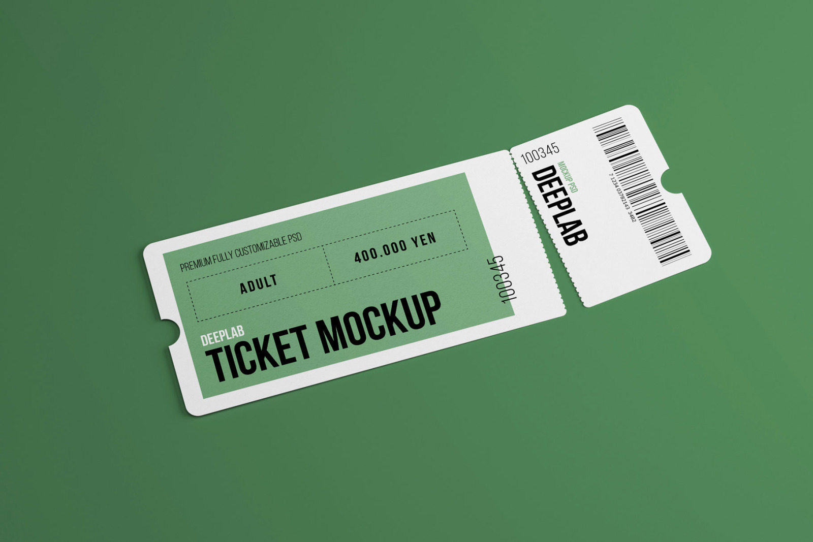 Event Tickets Mockup Set Event Tickets Mockup Set