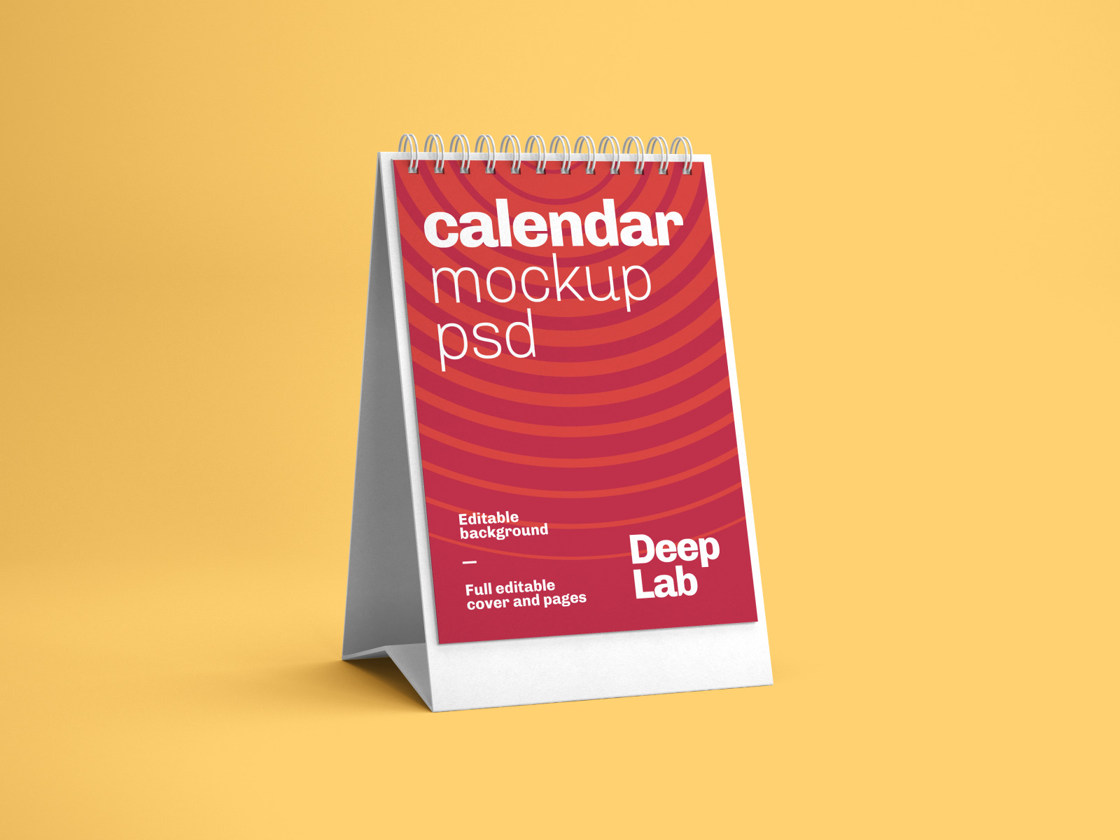 Vertical, Square, Horizontal Calendar Mockup Set