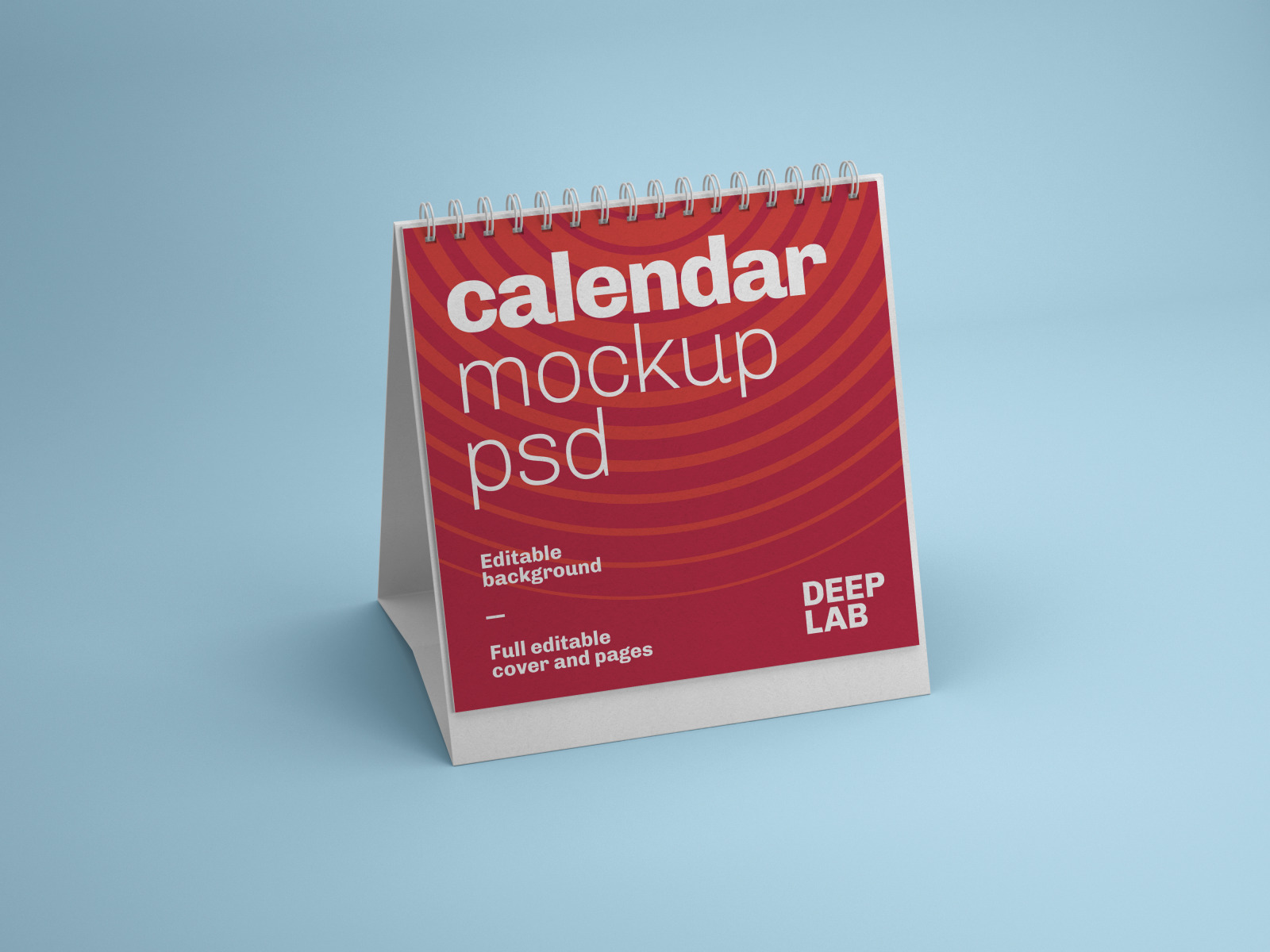 Vertical, Square, Horizontal Calendar Mockup Set