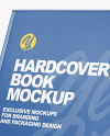 Hardcover Books w/ Glossy Cover Mockup