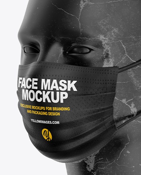 Face Mask Mockup