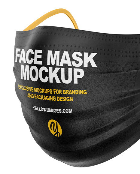 Face Mask Mockup