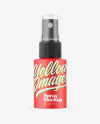 Matte Spray Bottle Mockup Matte Spray Bottle Mockup