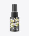 Matte Spray Bottle Mockup