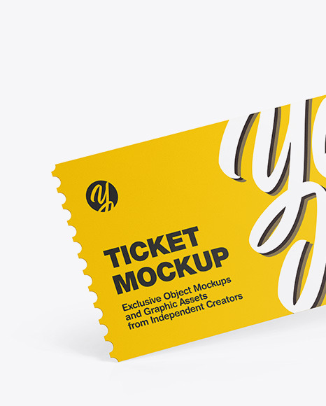 Ticket Mockup