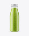 Green Smoothie Bottle Mockup