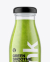 Green Smoothie Bottle Mockup