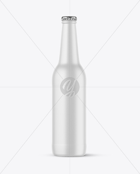 Ceramic Beer Bottle Mockup