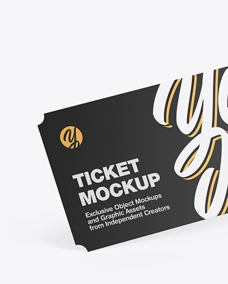 Ticket Mockup