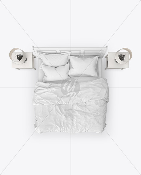 Double Bed Mockup