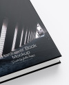 Hardcover Book w/ Matte Cover Mockup