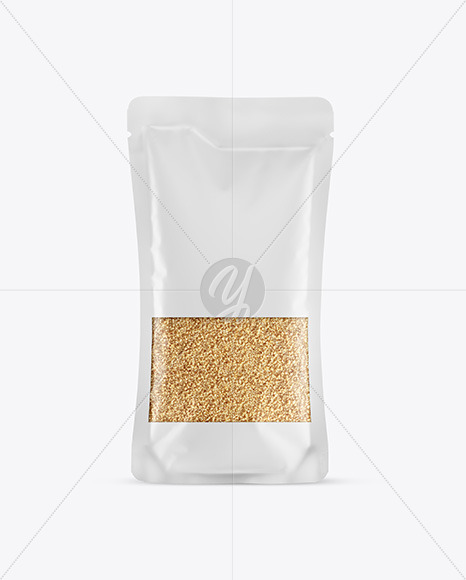 Food Bag With Nuts Mockup