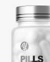 Frosted Pills Bottle Mockup Frosted Pills Bottle Mockup